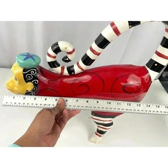 Dana Simson Monkey Hand Painted Sculpture Rare - Picture 11 of 12